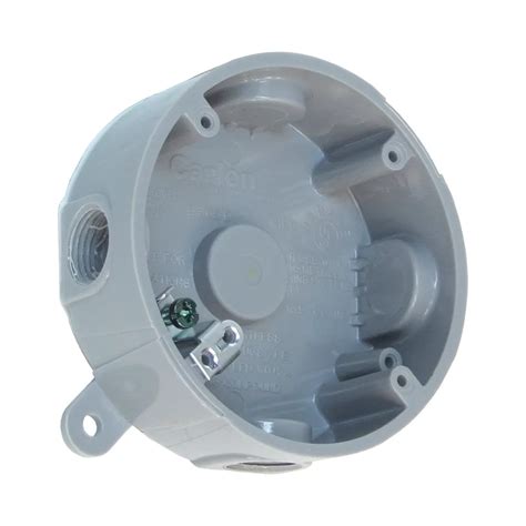 outdoor electrical box for flood light|5 inch round junction box.